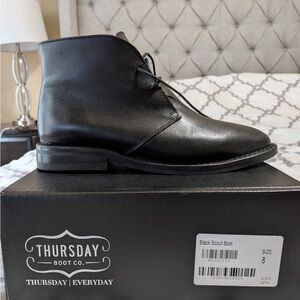 Thursday Boot Company Black Chukka Boots